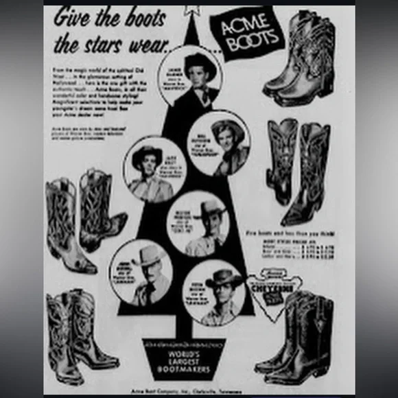*RARE* 1950’s Acme Maverick PeeWee Cowboy Boots . Collectors Item !!! - Picture 16 of 17
